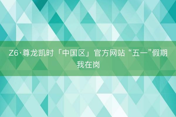 Z6·尊龙凯时「中国区」官方网站 “五一”假期我在岗