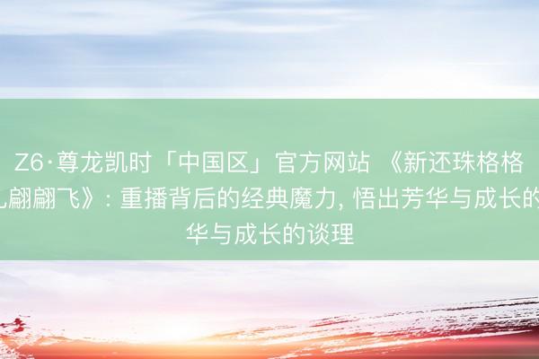 Z6·尊龙凯时「中国区」官方网站 《新还珠格格-燕儿翩翩飞》: 重播背后的经典魔力， 悟出芳华与成长的谈理