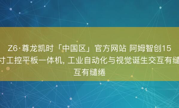 Z6·尊龙凯时「中国区」官方网站 阿姆智创15.6寸工控平板一体机, 工业自动化与视觉诞生交互有缱绻