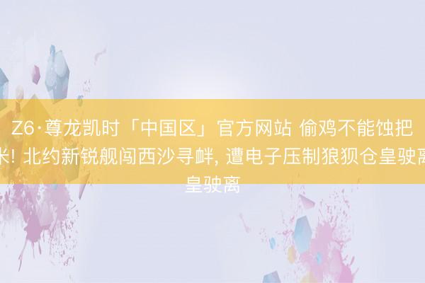 Z6·尊龙凯时「中国区」官方网站 偷鸡不能蚀把米! 北约新锐舰闯西沙寻衅， 遭电子压制狼狈仓皇驶离