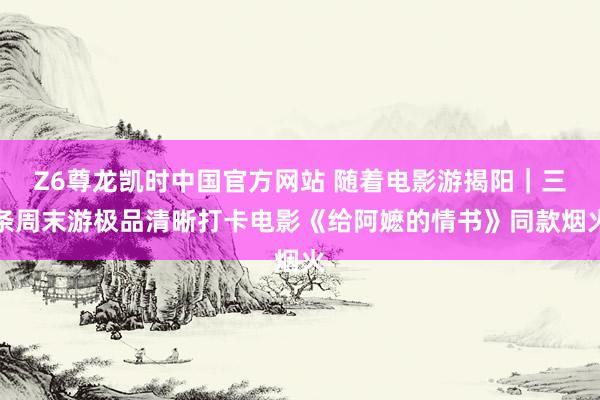 Z6尊龙凯时中国官方网站 随着电影游揭阳|三条周末游极品清晰打卡电影《给阿嬷的情书》同款烟火